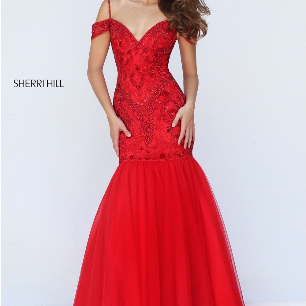 Sherri Hill Pageant Chic Dress Size 4 - Picture 5 of 9